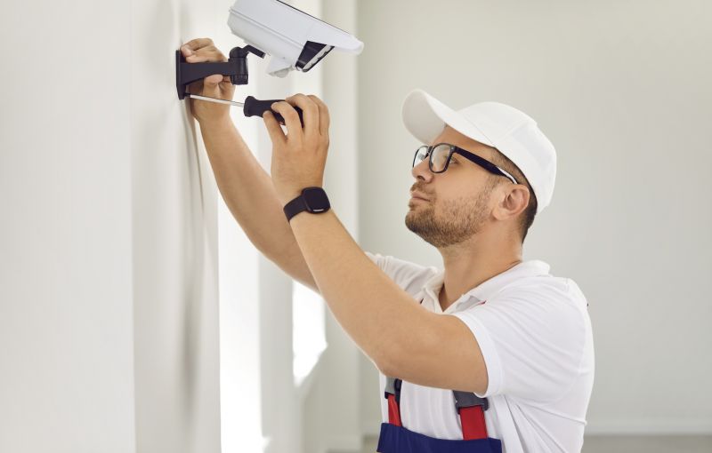 Security Camera Repair in Progress
